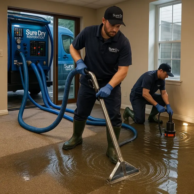 Water Extraction and Removal process in Palo Alto, CA